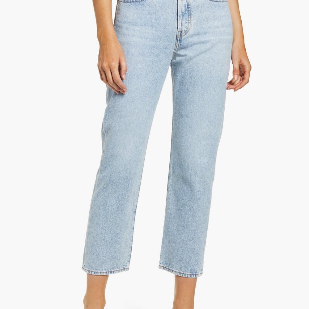 Levi's Jeans Wedgie Straight Size 28 Light Blue Wash